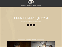 Tablet Screenshot of davidpasquesi.com